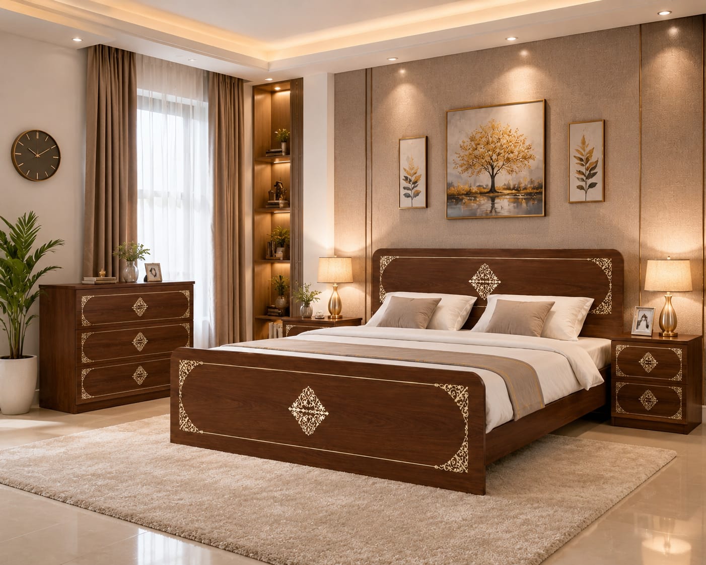 King Bed-EBDQH-610