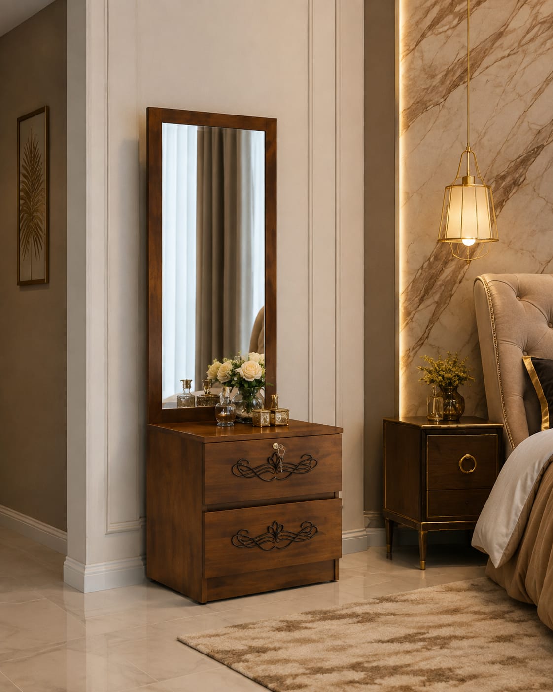 Wooden Dressing Table-EDTH-903