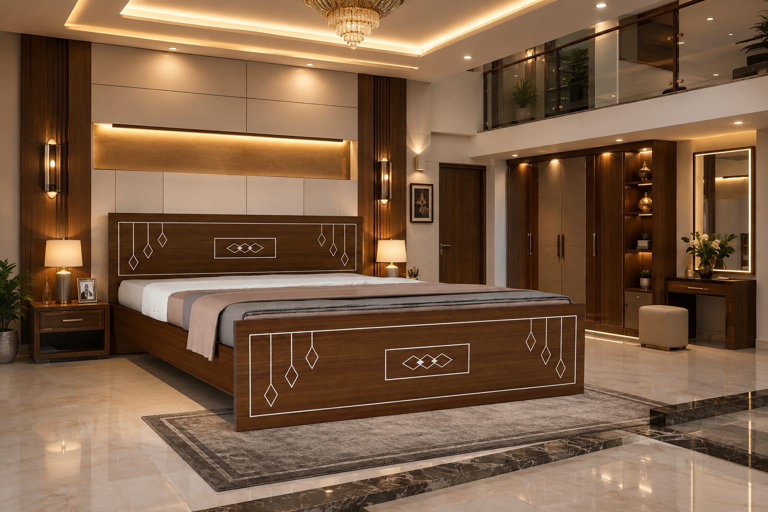 King Bed-EBDQH-606