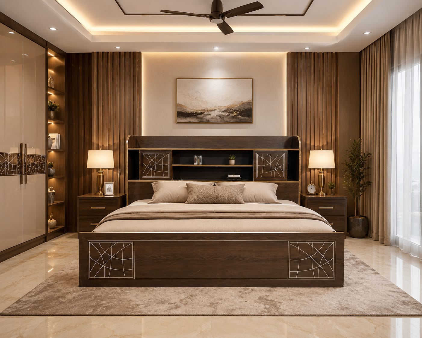 King Bed-EBDQH-615