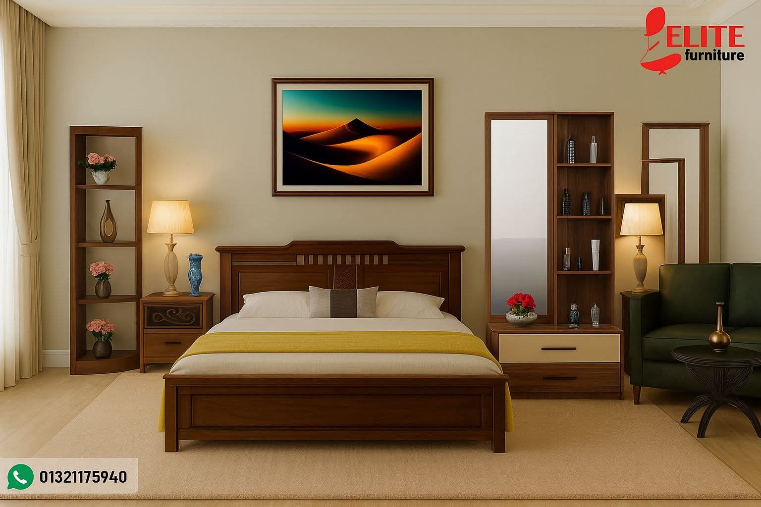 King Bed-EBDQH-907