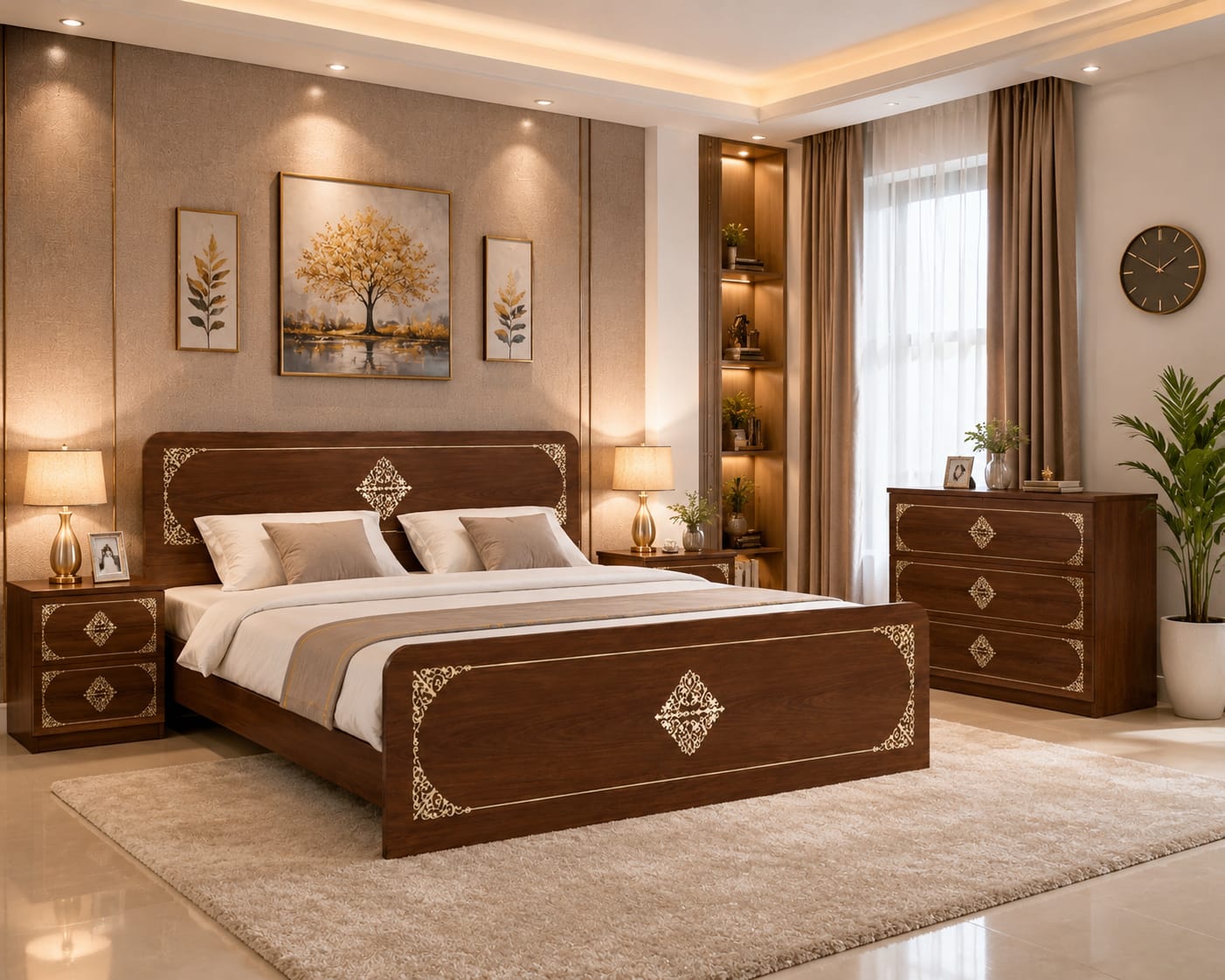 Queen Bed-EBDQH-610